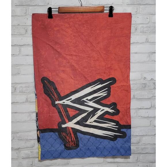 WWE 2012 Double Sided Wrestling Pillow Case 30x20  Set of Two - Picture 7 of 8